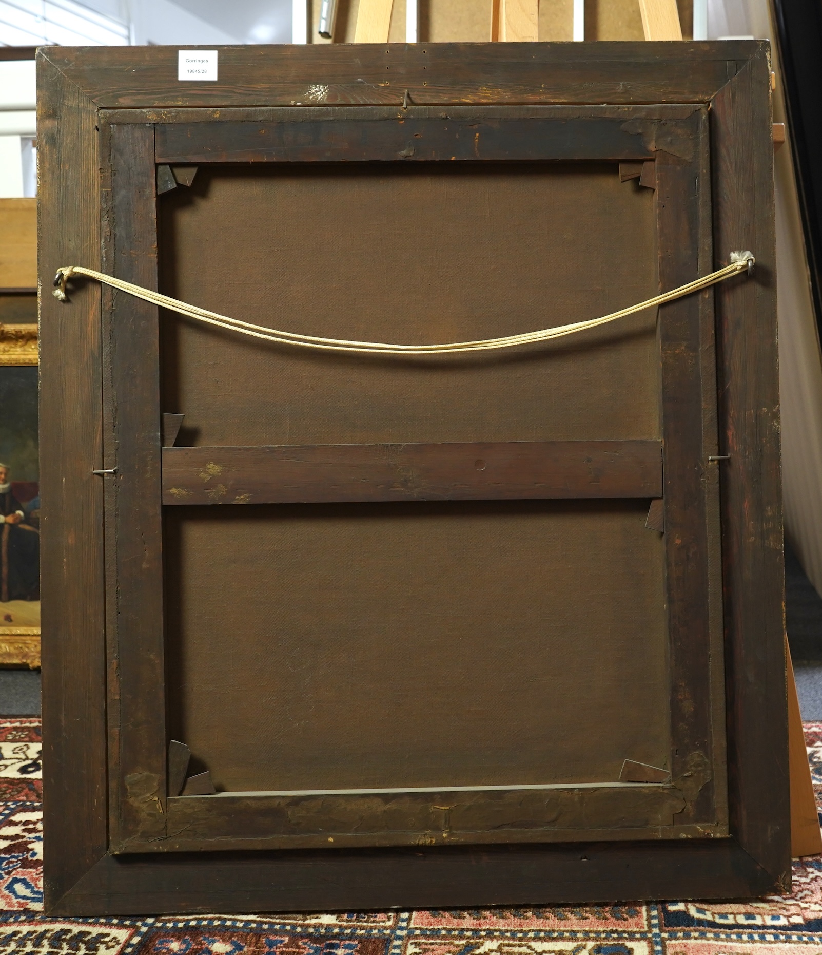 English school, Late 17th / early 18th century, A portrait of a lady wearing wearing a feathered hat